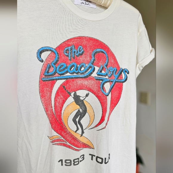 Daydreamer x Free People Beach Boys Tour Tee - Picture 2 of 7